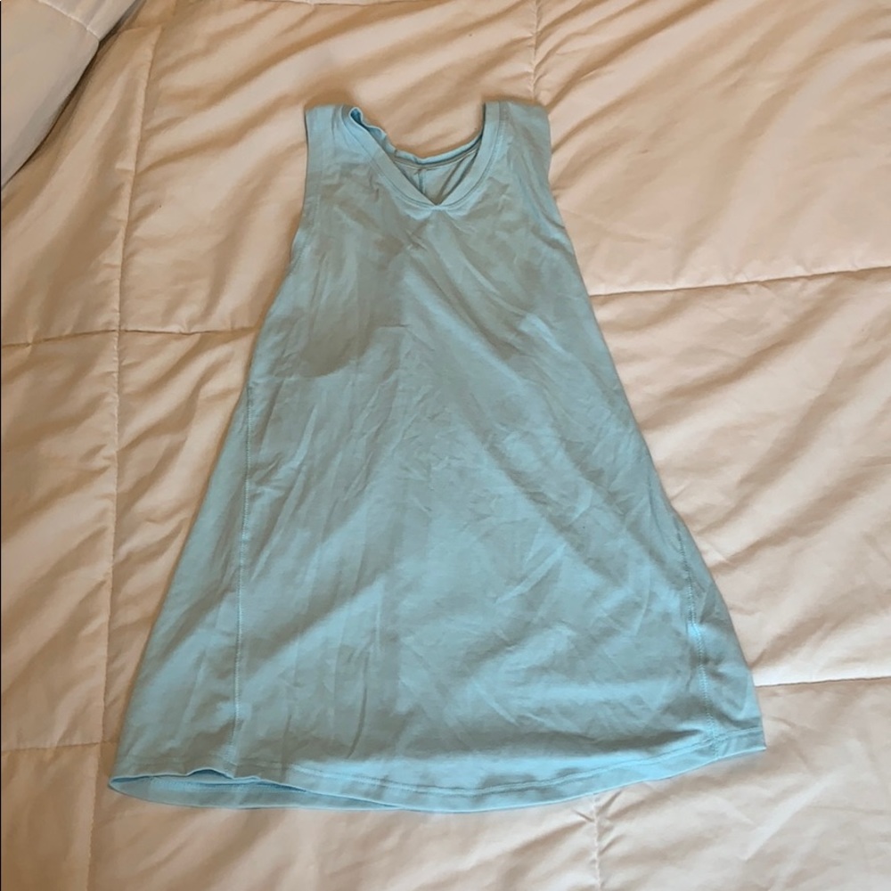 Light blue champion tank top